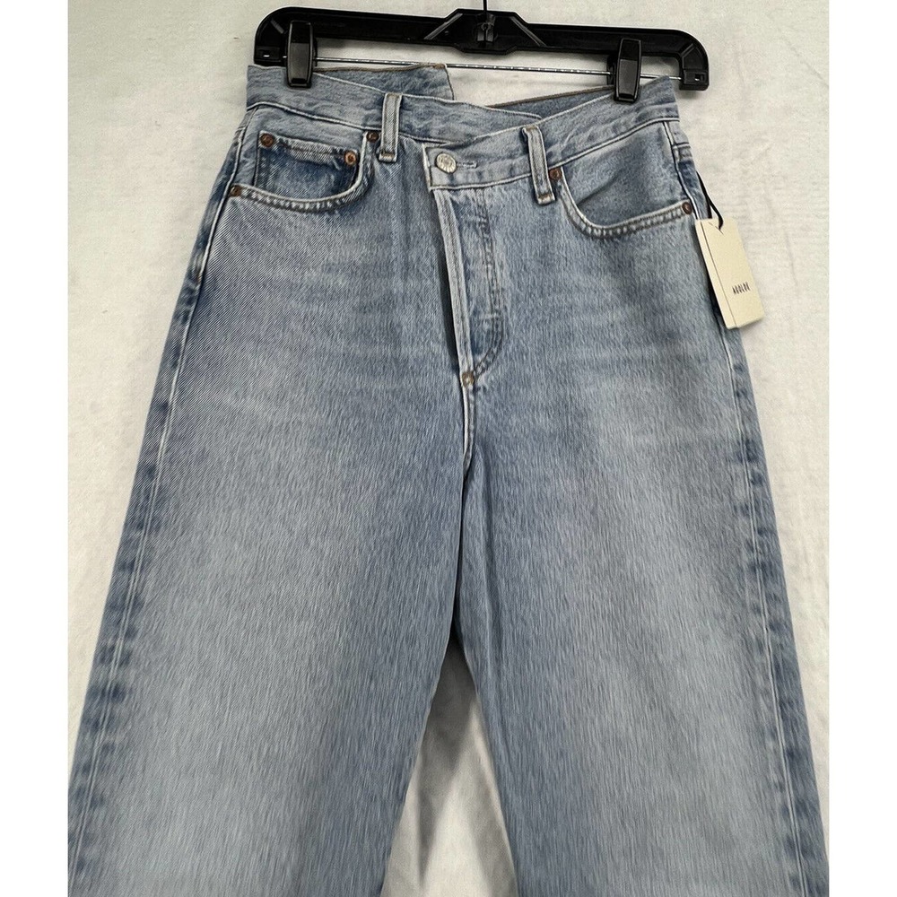 Agolde Criss Cross Straight Jeans Size 24 in Dimension - Picture 4 of 11